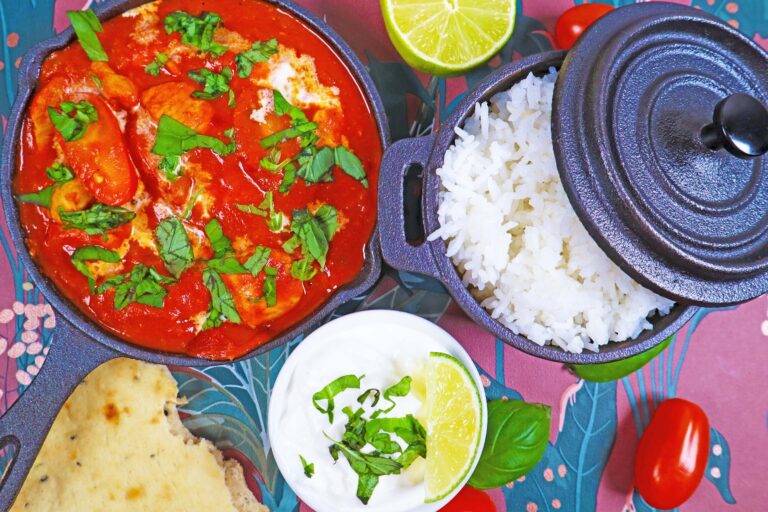 Läs mer om artikeln Indisk Kycklinggryta Med Ris