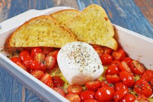Läs mer om artikeln Rostade Tomater Med Mozzarella
